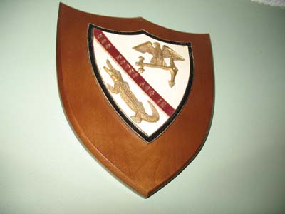 USS Estes wall plaque